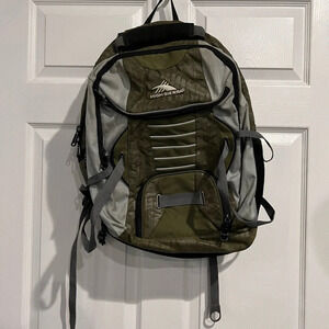 High Sierra Haywire Backpack, Green, One Size